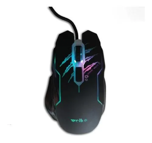 Mouse Gamer 6 Botones Retroiluminado Weibo Wk411