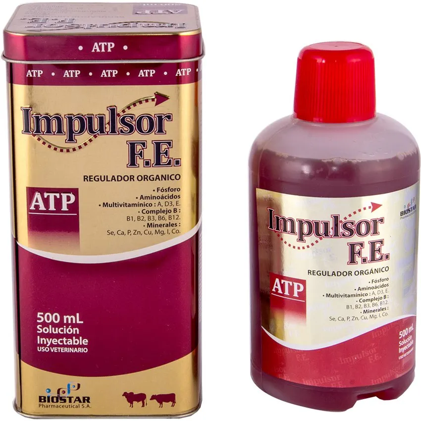 Impulsor F.E. Regulador Organico Bovinos Inyectable 500Ml