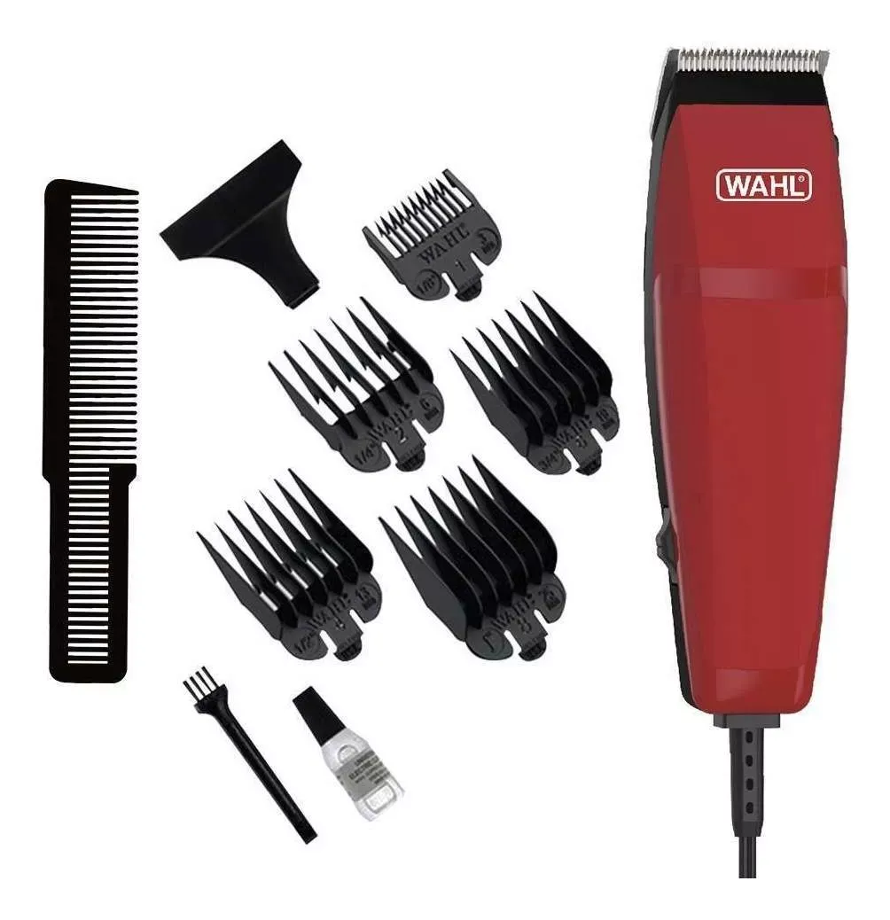 Cortadora De Pelo Wahl Home Easy Cut Roja 127V