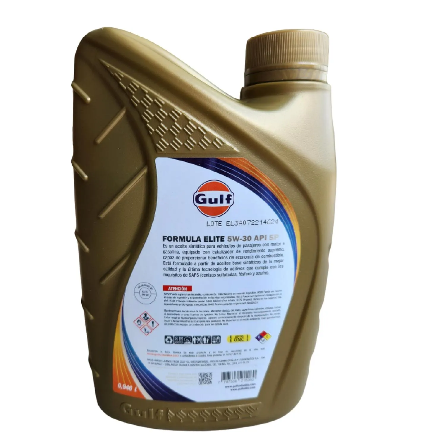 Aceite Para Moto Gulf Pride 4t Special Sae 20w50 Api Sj Jaso Ma2 1lt