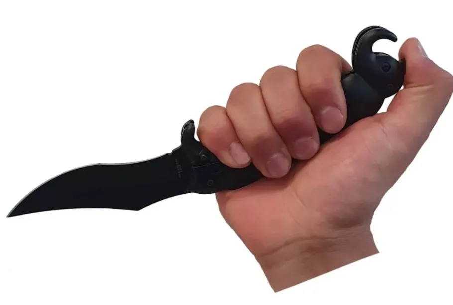 Navaja Táctico Cuchillo Supervivencia Daga Plegable Scorpion