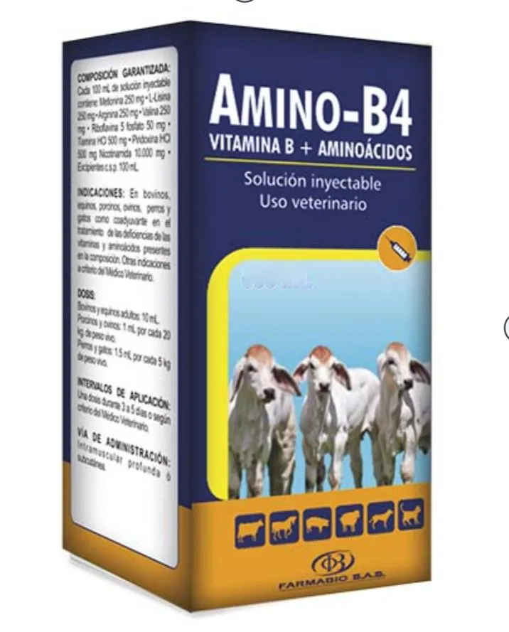 Amino B4 Solucion Inyectable x 500ml