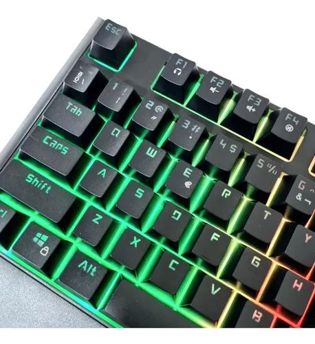 Teclado Mecánico Retroiluminado Rgb Gamer Usb Aoas M-700 