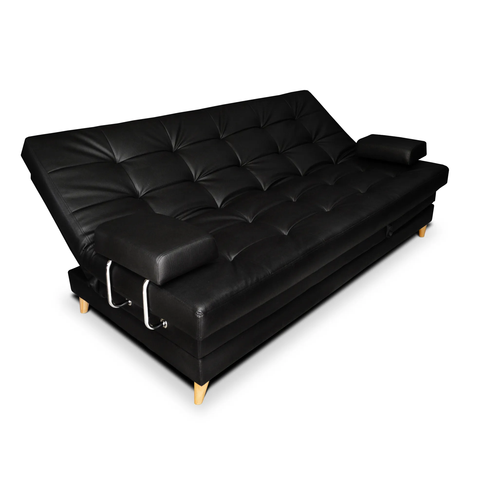 Sofa Cama Suave Color Negro