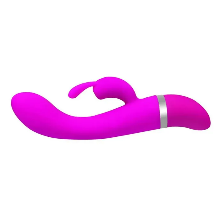 Vibrador Doble Estimulación Clitoris y Punto G Freda ( 2 Pilas AAA (No Incluidas)