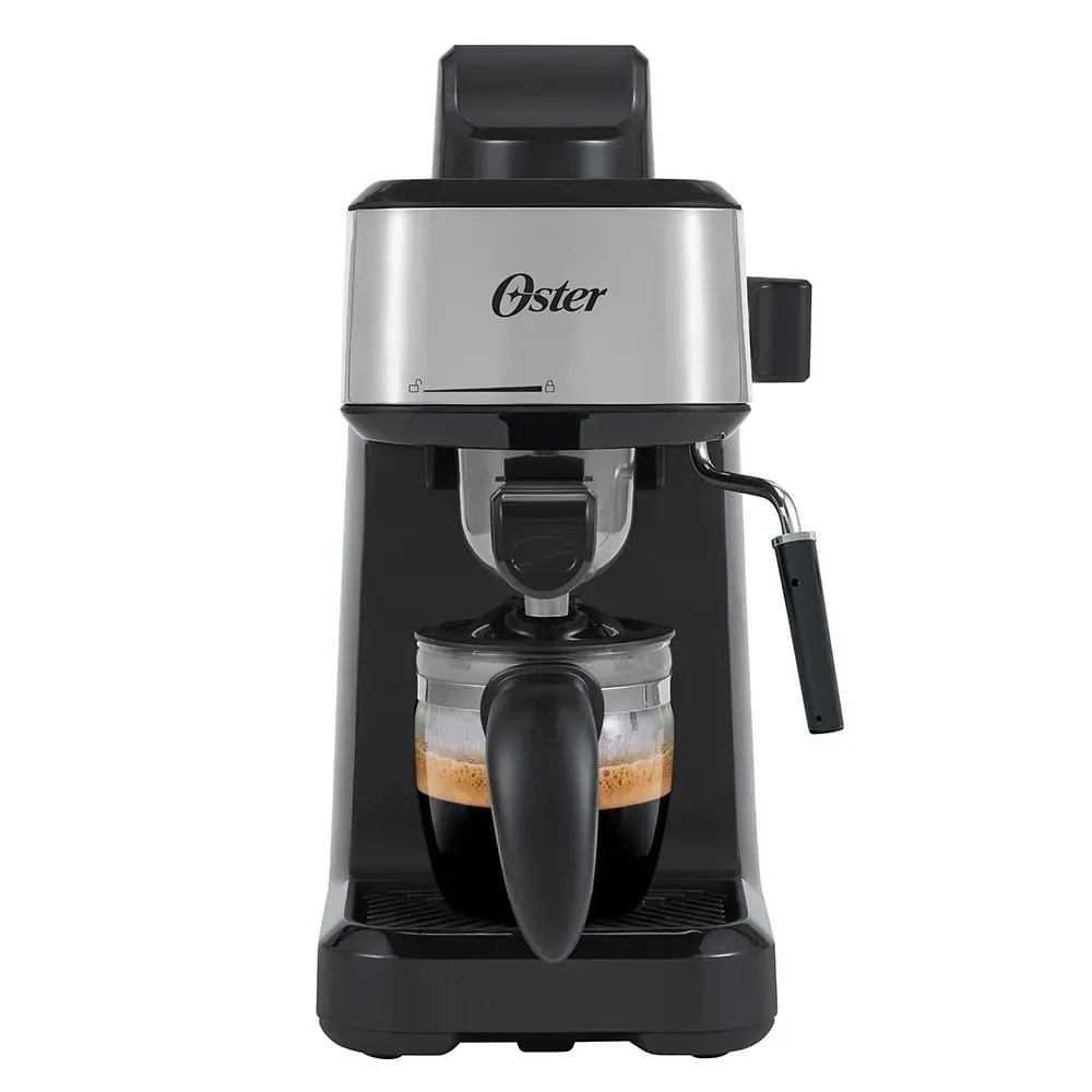 Cafetera De Vapor Para Espresso Y Cappuccino Oster 4 Espressos Por Ciclo