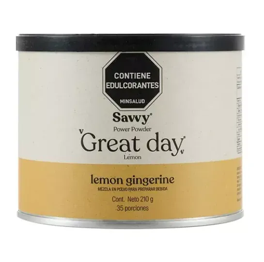 Savvy Great Day Lemon Gingerine X 210 Envio Gratis