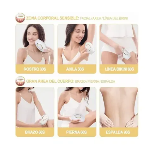 Depiladora Láser Ipl De Luz Pulsaciones Envio Gratis