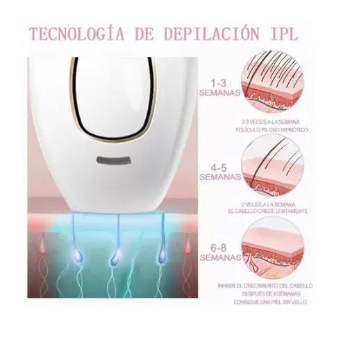 Depiladora Láser Ipl De Luz Pulsaciones Envio Gratis