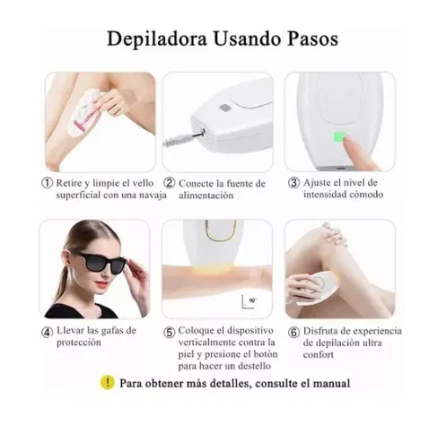 Depiladora Láser Ipl De Luz Pulsaciones Envio Gratis