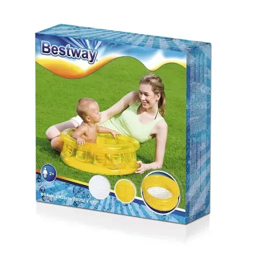 Piscina Inflable Bebes Acolchada 64x25cm Envio Gratis