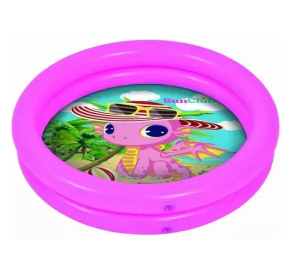 Piscina Inflable Bebes 2 Aros Dinosaurio 60x 12cm Envio Gratis