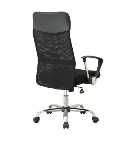 Silla De Oficina Ejecutiva En Malla Negra Ergonómica Envio Gratis