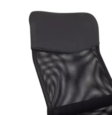 Silla De Oficina Ejecutiva En Malla Negra Ergonómica Envio Gratis