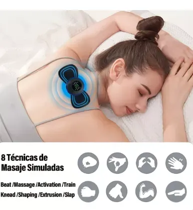 Parche Masajeador Electrico Corporal Portátil Envio Gratis