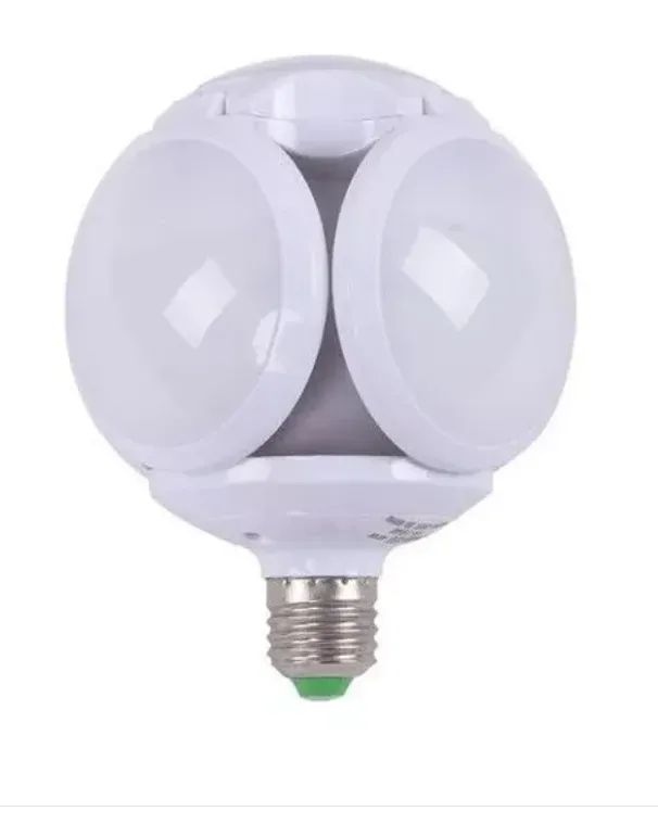 Lampara Led 5 Bombillos Ajustables Decoración Con Parlante