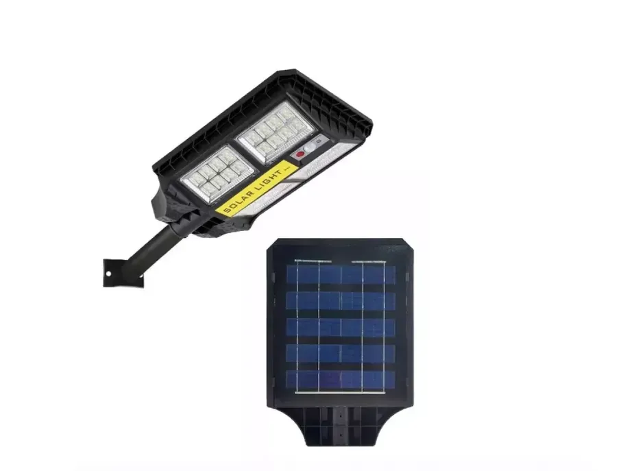 Lampara Solar Exterior Recargable Panel Integrado 400w B-c