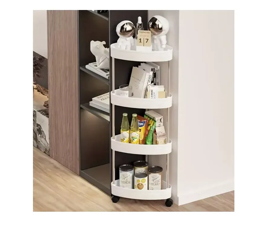 Organizador Esquinero 4 Niveles Multiusos Cocina Baño Cuarto