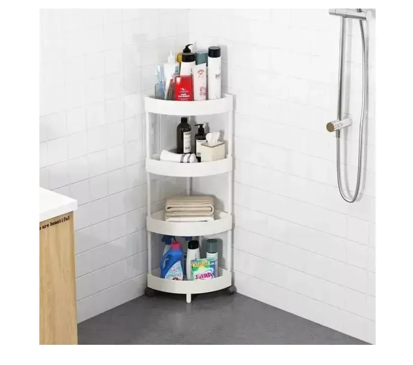 Organizador Esquinero 4 Niveles Multiusos Cocina Baño Cuarto