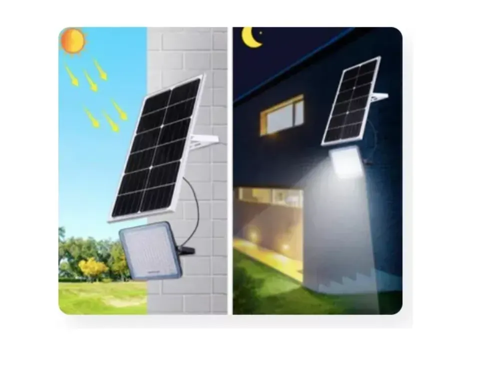 Lámpara Solar Led 400w Con Panel Y Control Remoto