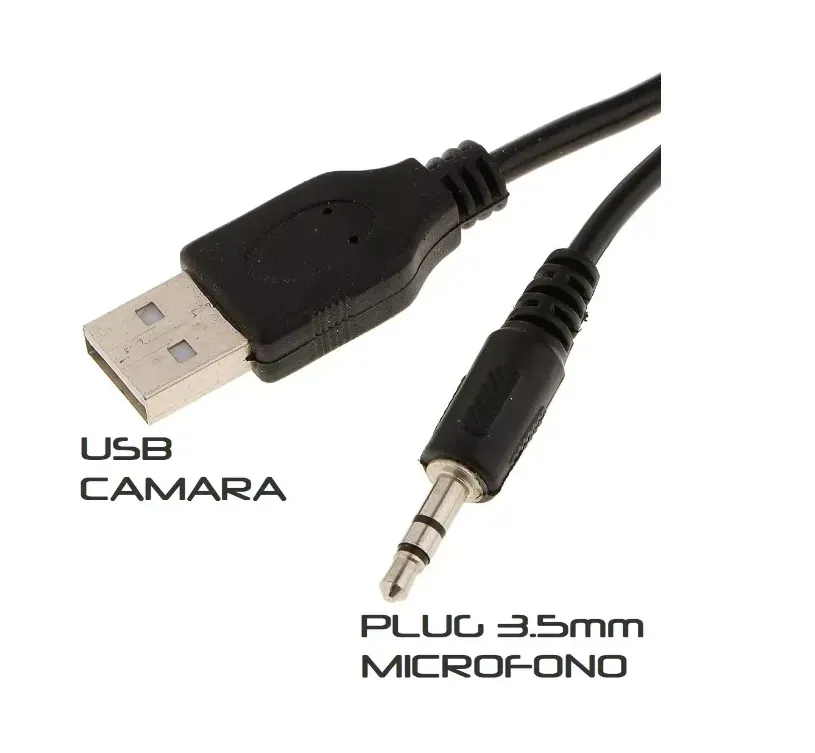 Camara Web Resolucion 640 X 480- Microfono De Plug De 3.5mm