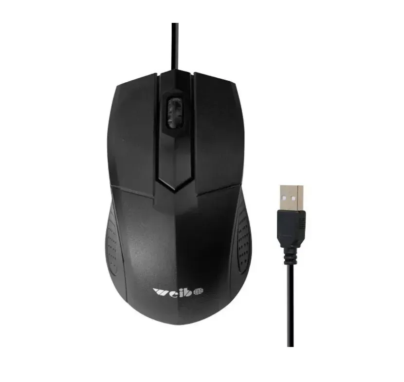 Mouse Alambrico Usb Weibo Wb-002