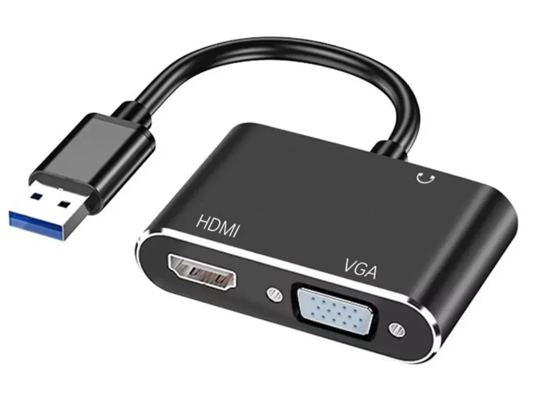 Convertidor Usb 3,0 A Hdmi Y Vga (usb 3,0)