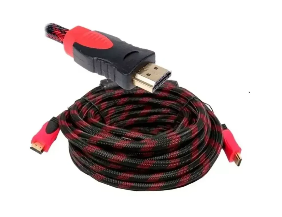 Cable Hdmi De 30 Metros, Mallado, Conectores Dorados