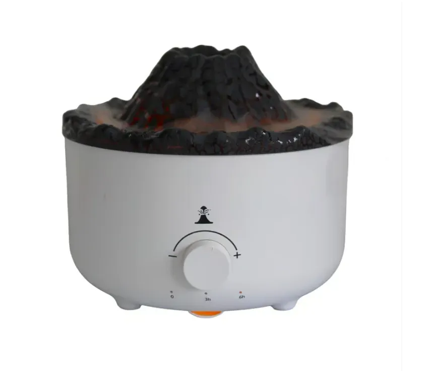 Humificador Volcan Difusor De Aromas Aire Volcanico Luz Led