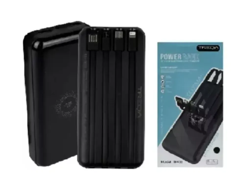 Power Bank Cargador Portatil 20000 Mah 4 En 1 Tr-933