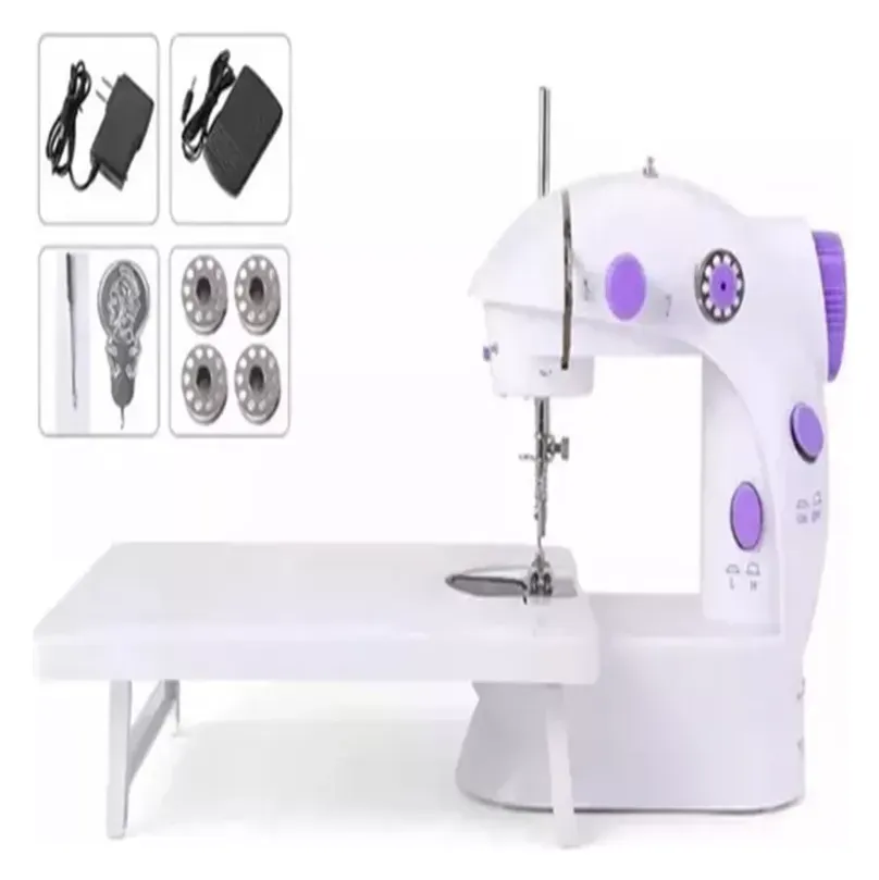 Mini Maquina De Coser Con Base Portatil Con Soporte