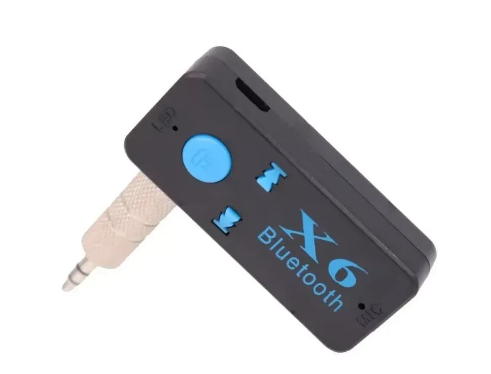 Adaptador Bluetooth De Audio X6 Microfono Ranura Micro Sd