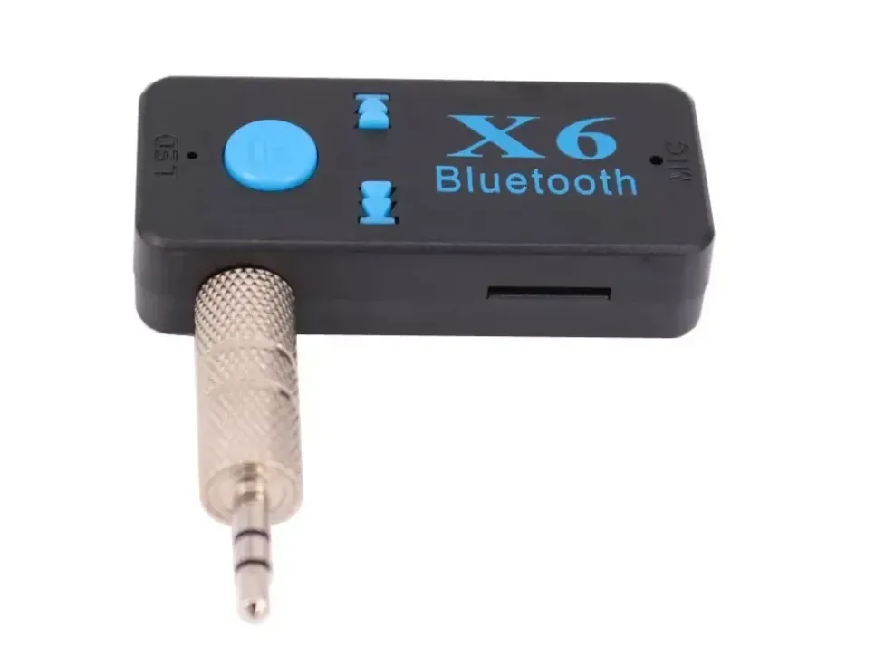 Adaptador Bluetooth De Audio X6 Microfono Ranura Micro Sd