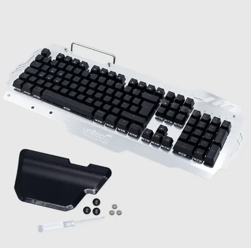 Teclado Mécanico Gamer Con Luz Led Multicolor Unitec Mk -20