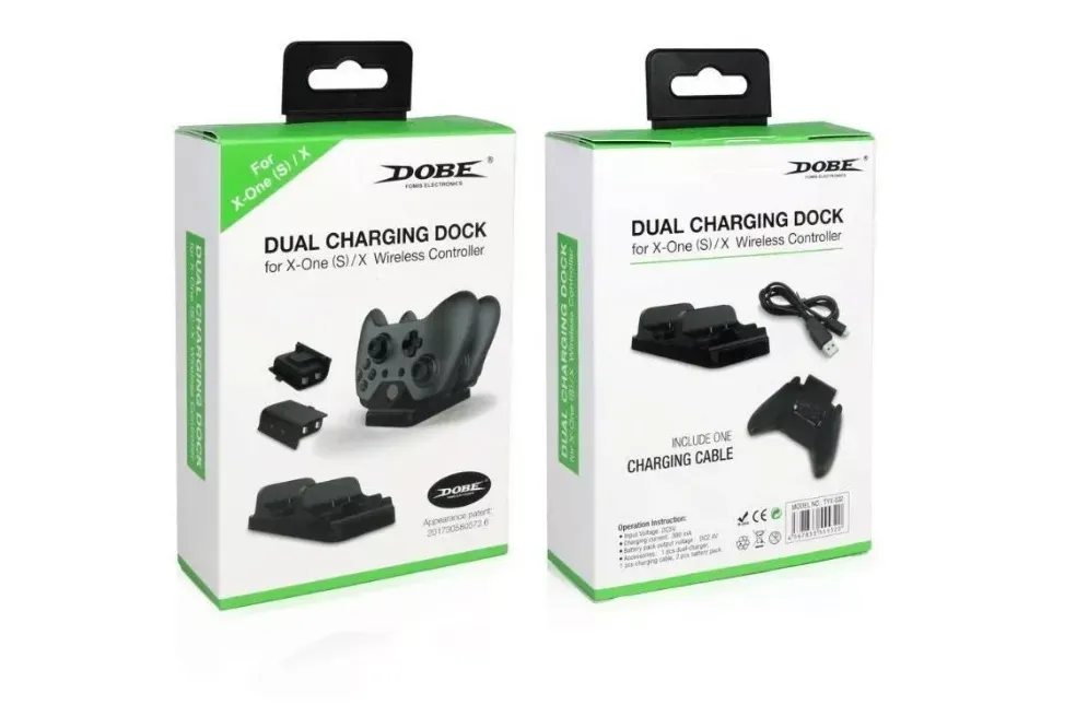 Base Cargador Doble Control One Dual Dobe Dock