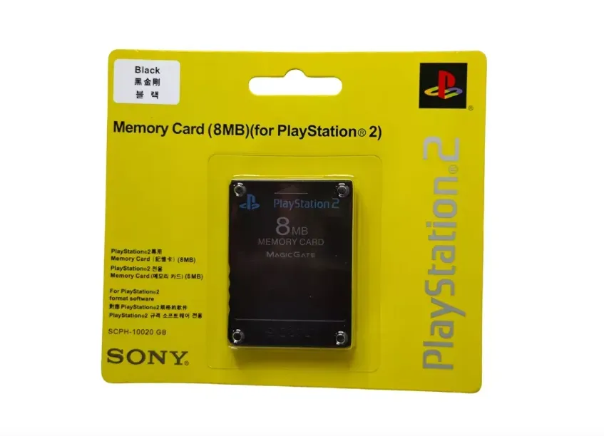 Tarjeta Memoria 8gb Ps2 Memory Card 100% Compatible