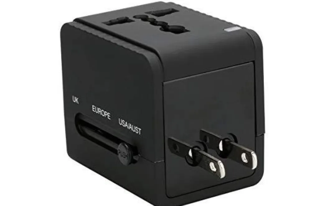 Adaptador Universal Con Doble Salida Usb Carga Rapida