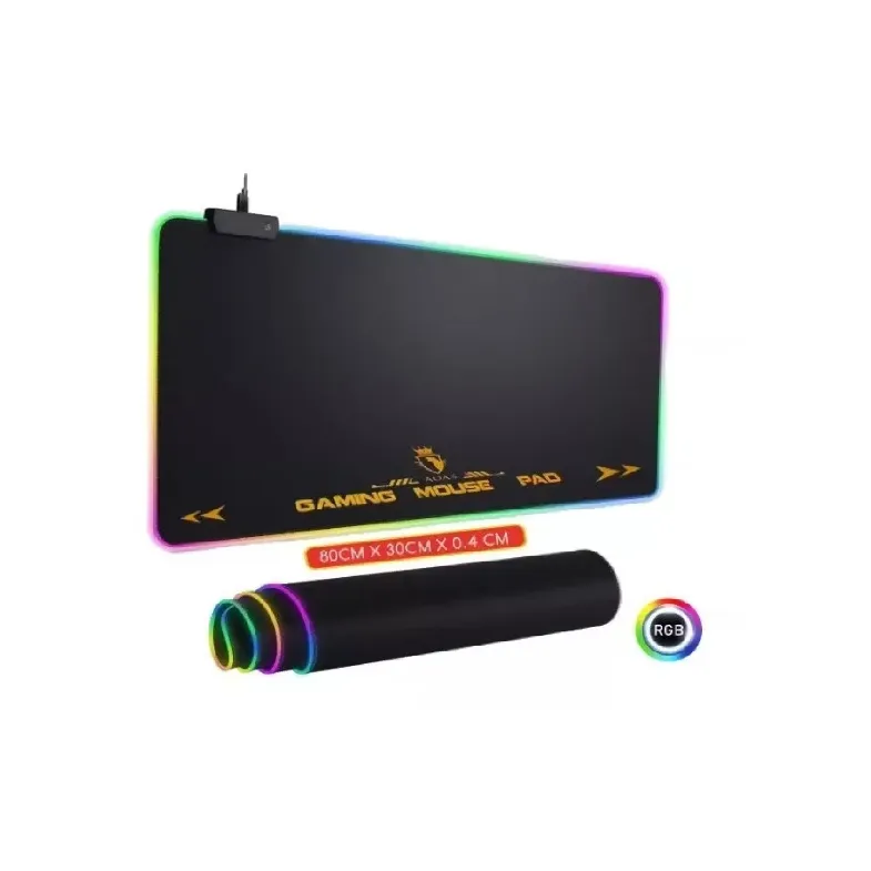 Mouse Pad Gamer Aoas S4000 De Goma Xl 30cm X 80cm X 0.4cm