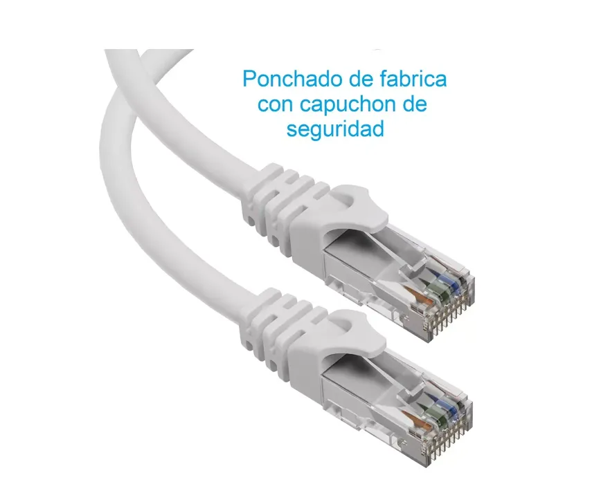 Cable De Red Para Internet 10 Metros Cat 6