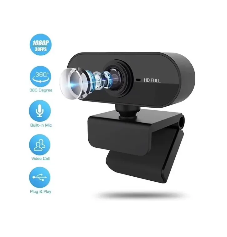 Camara Webcam Full Hd 1080p Loho Web Computador Video