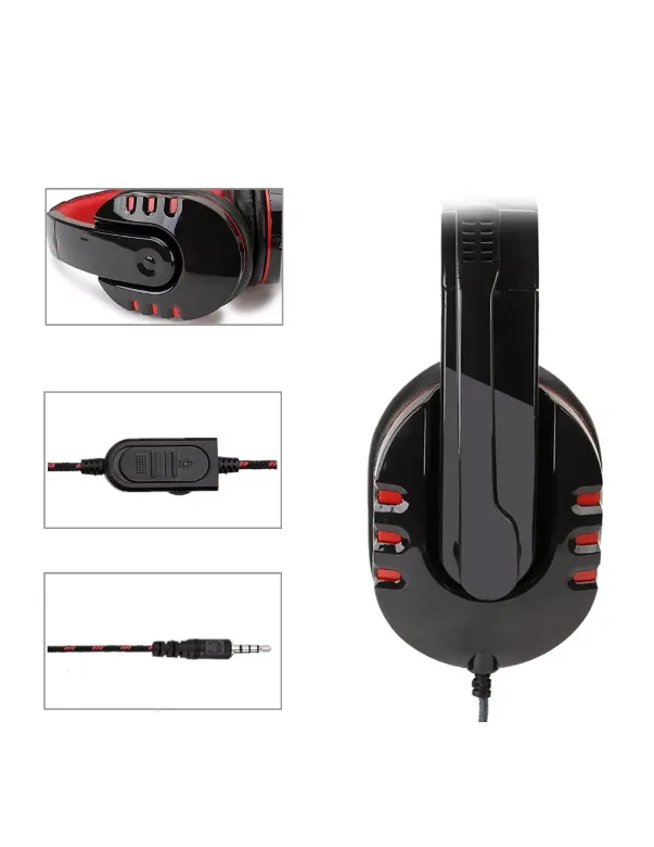 Audífonos Diadema Gamer Hy-733 Ps4 Xbox One Pc