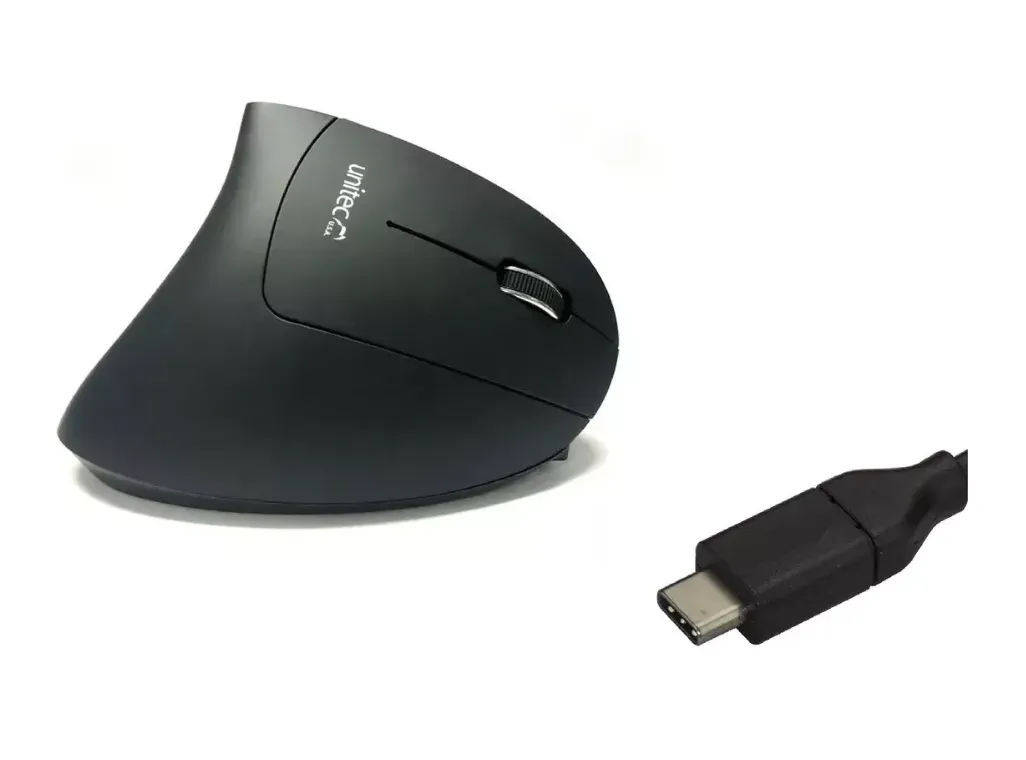 Mouse Inalambrico Ergonomico Vertical Recargable Óptico