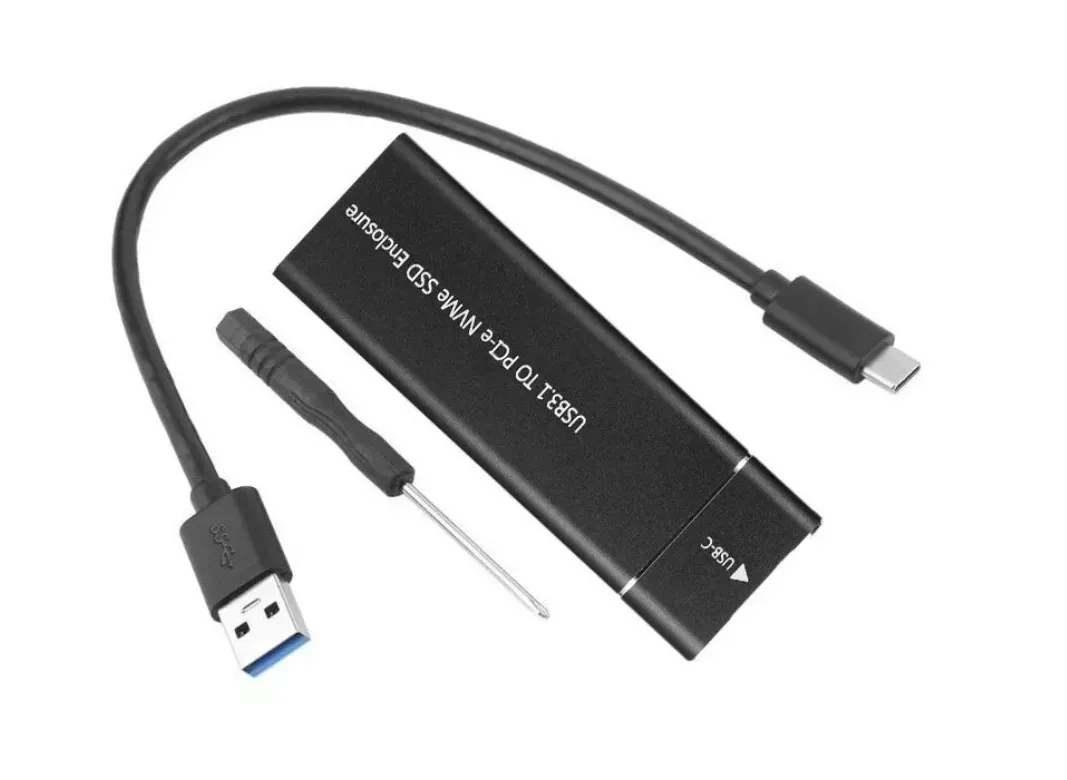 Caja Para Disco Duro M2 Nvme Ssd Usb 3.1 Usb 3.0