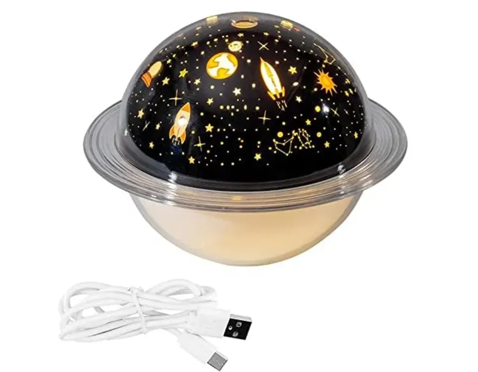 Humidificador Difusor De Aromas Luz Led Galaxia 3d