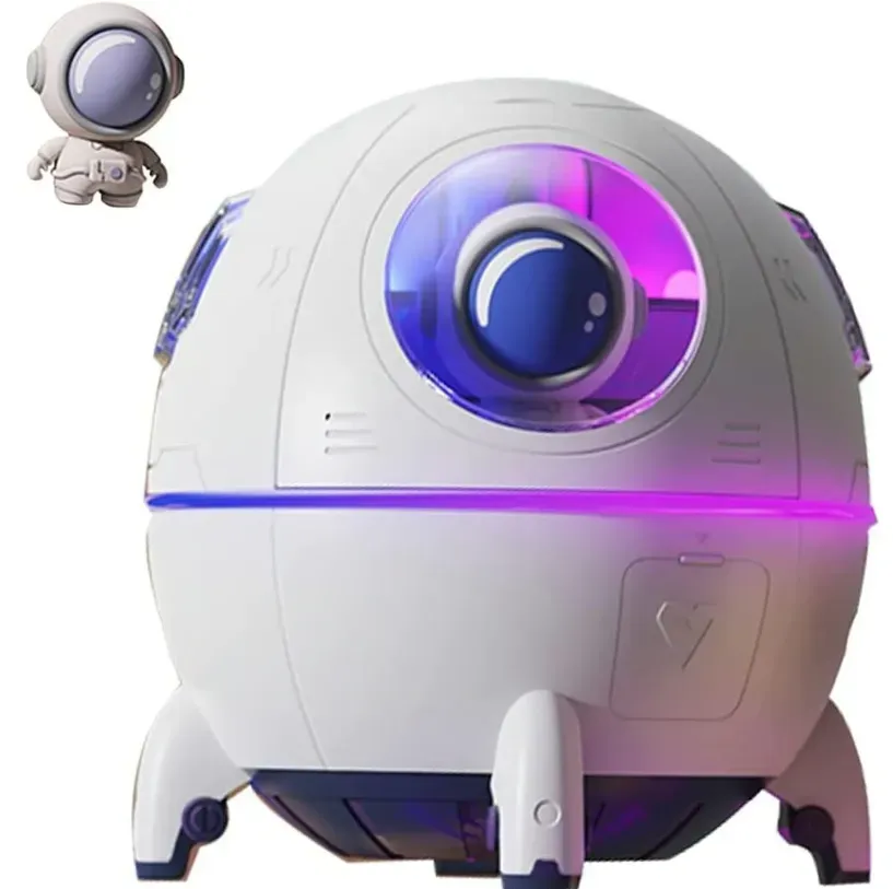 Humidificador Difusor De Aromas Nave Espacial Astronauta