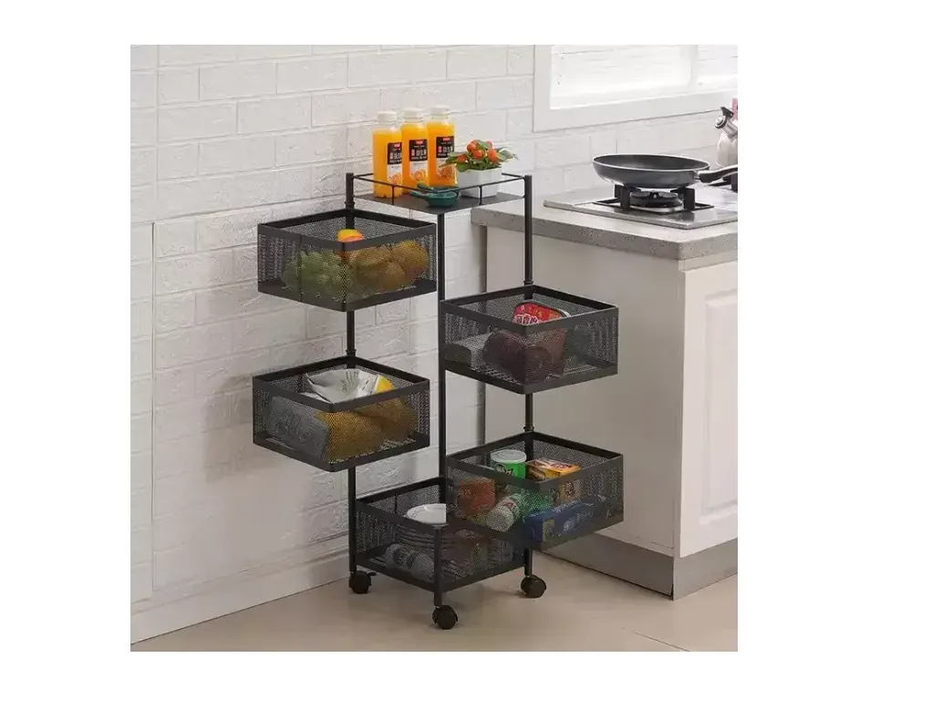 Organizador 6 Niveles Mueble Organizador Cestas De Cocina