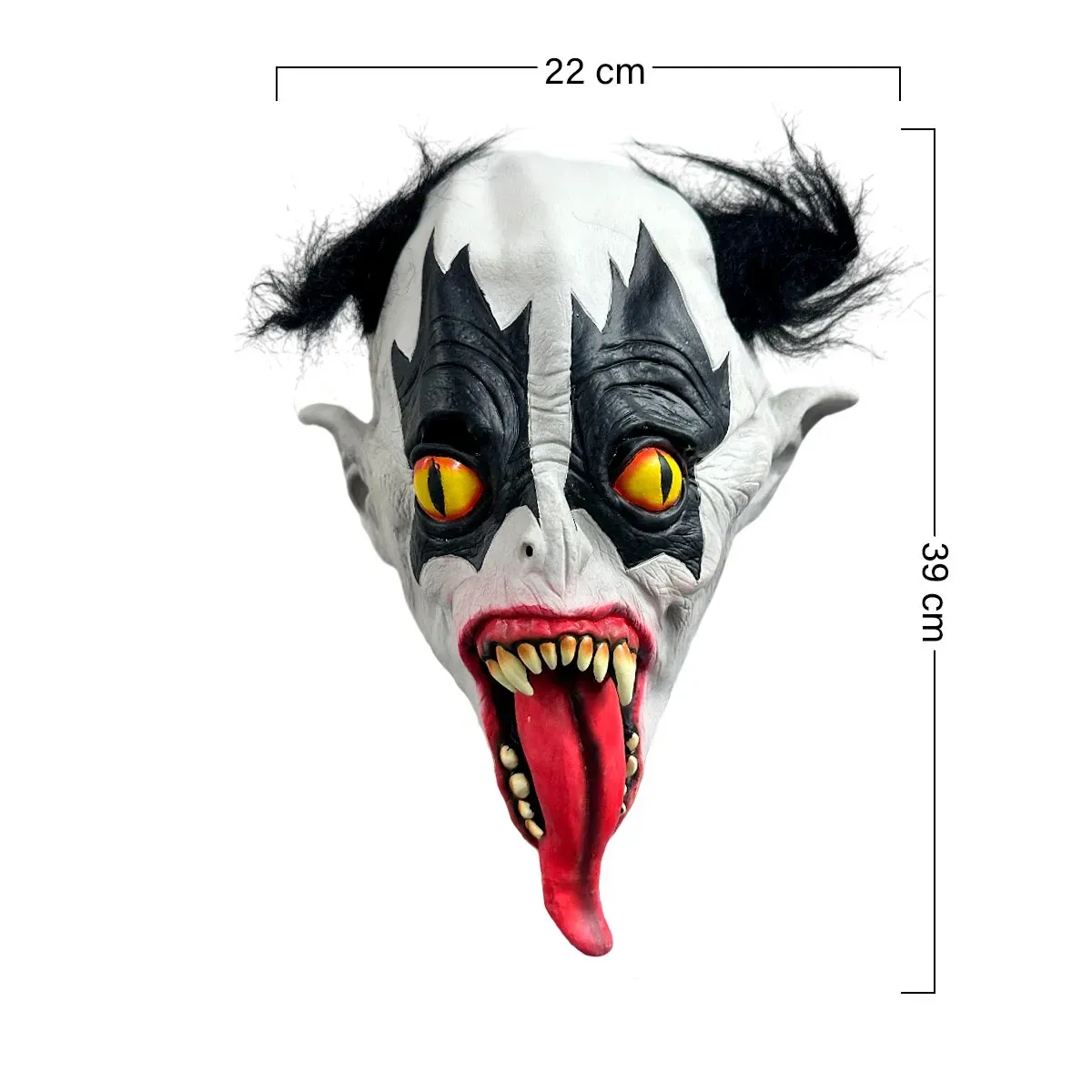 Máscara Vampiro Látex Halloween Disfraz OF-1596 Sku: OF-1596