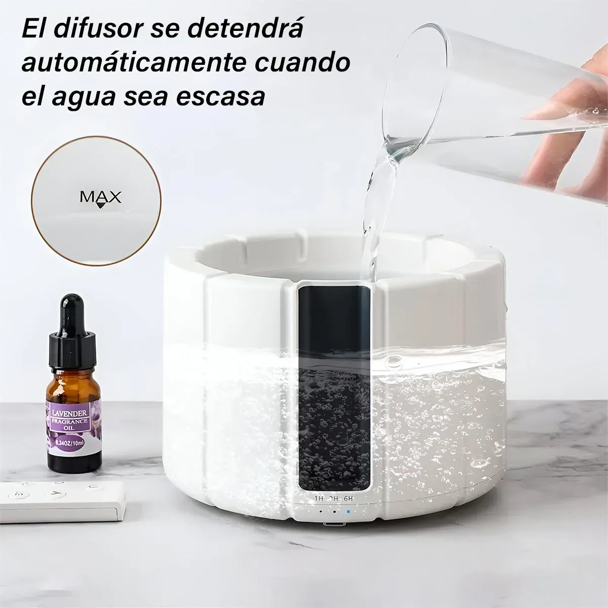 Humidificador Fogata LED Difusor Aromas Luminoso KP-7022