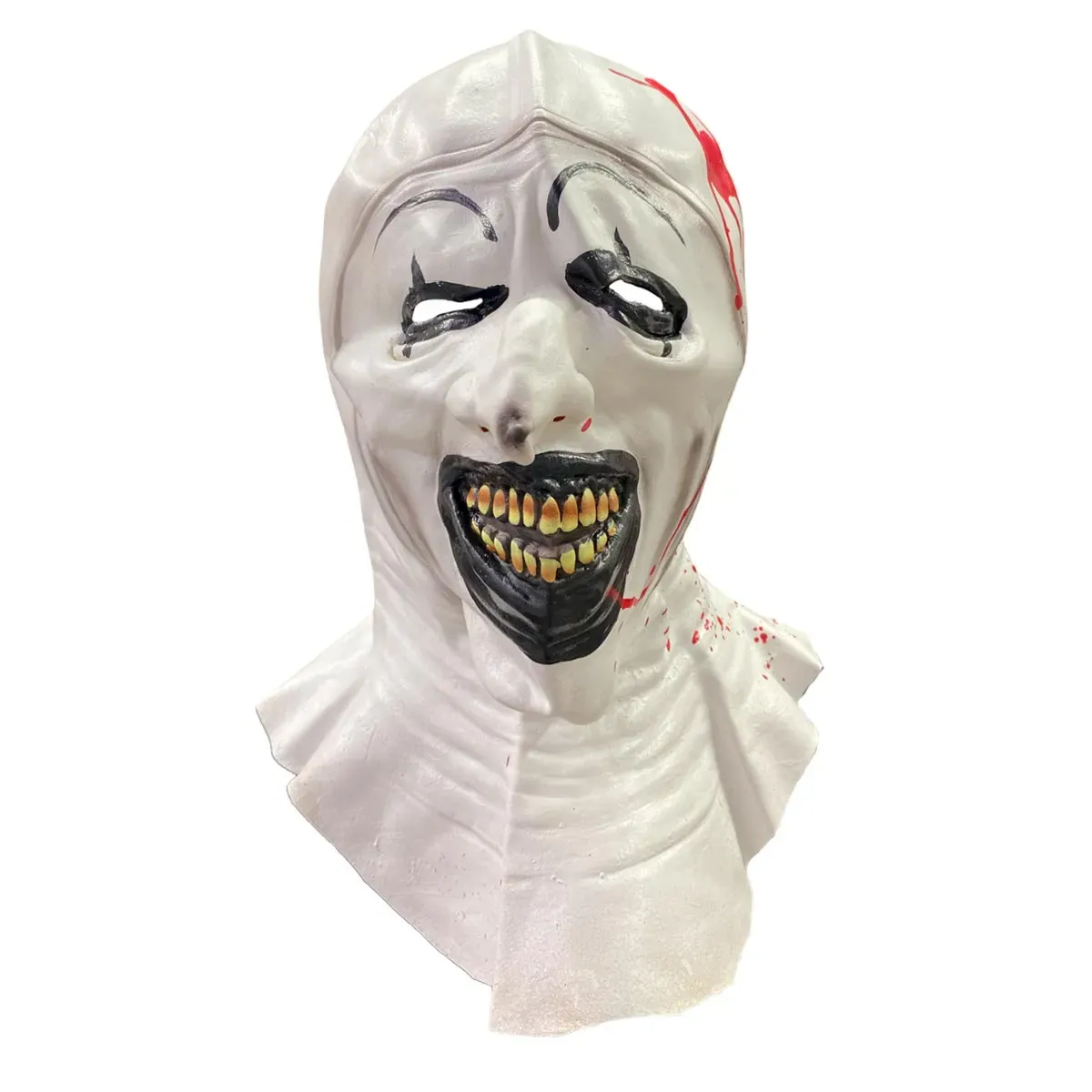 Máscara Terrifier Payaso Asesino Látex Halloween Disfraz OF-1593