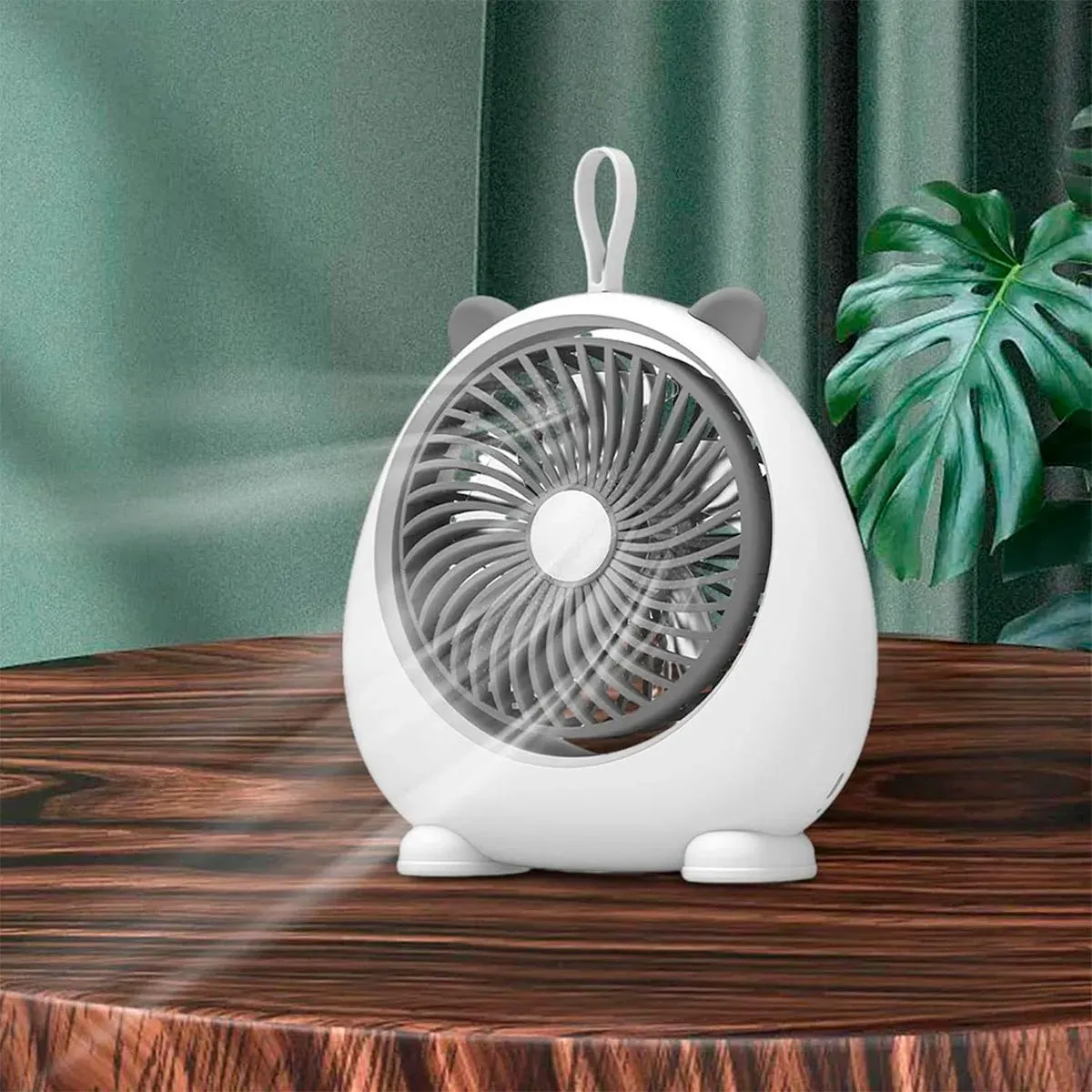 Ventilador de Mesa 2 Velocidades Recargable MLS6051-B